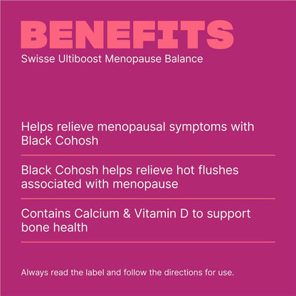 Swisse Menopause Balance 60 Tablets
