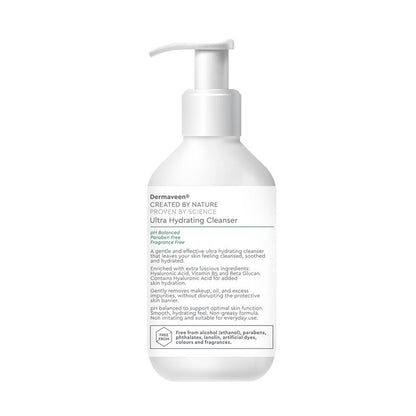DermaVeen Face Ultra Hydrating Cleanser 200ml