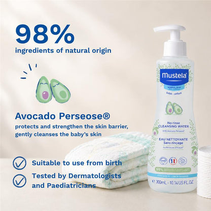 Mustela No Rinse Cleansing Water 300ml