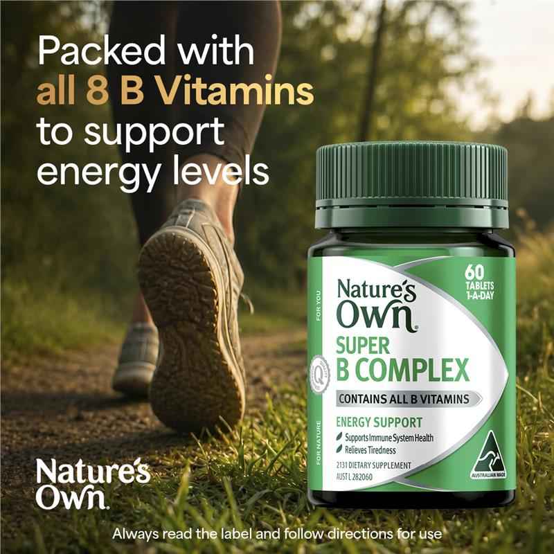 Nature's Own Super B Complex 60 Tablets