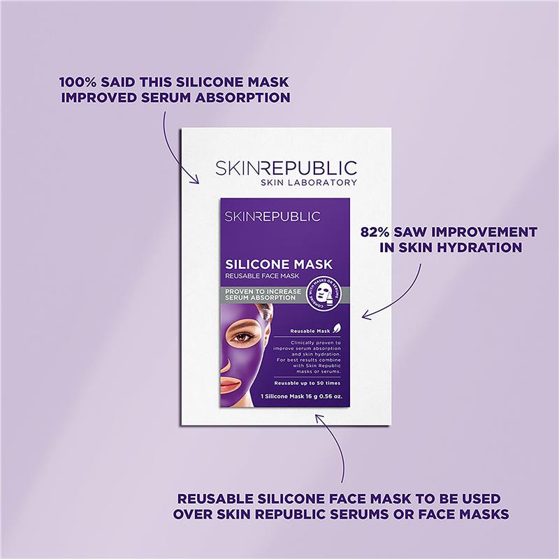 Skin Republic Reusable Silicone Face Mask