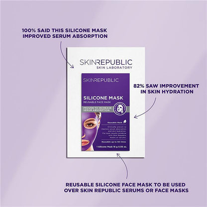 Skin Republic Reusable Silicone Face Mask