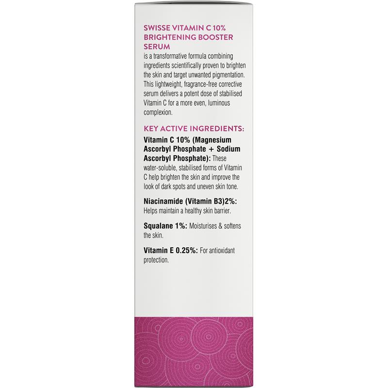 Swisse Beauty Vitamin C 10% Brightening Booster Serum 30ml - GimmeNow