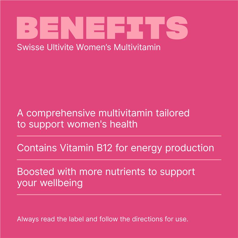 Swisse Womens Multivitamin 60 Tablets