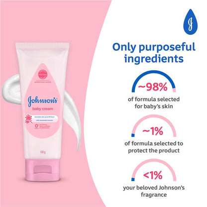 Johnsons Baby Moisturising Cream Tube 100g