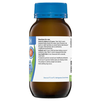 Inner Health Kids Probiotic 120g Powder Fridge Line