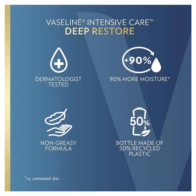 Vaseline Intensive Care Body Lotion Deep Restore 225ml