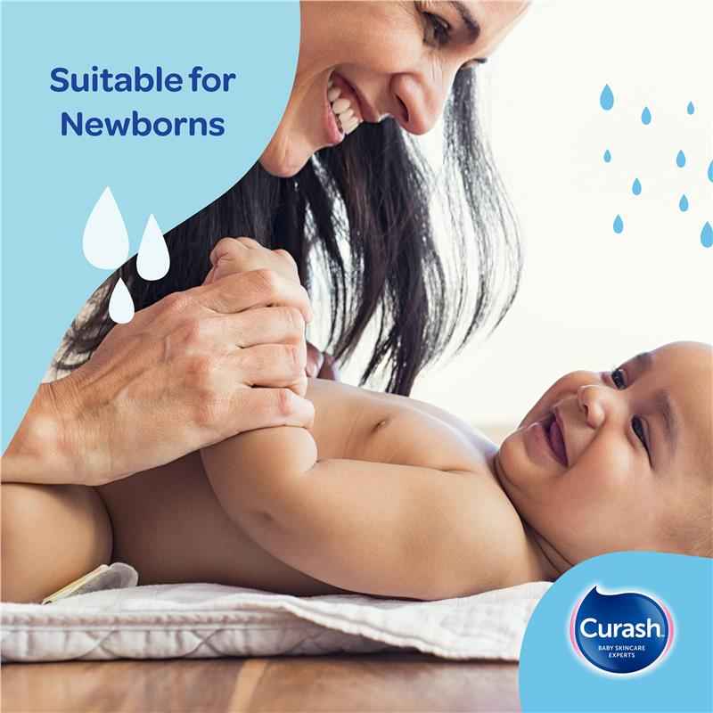 Curash Simply Water Wipes 6 x 80 Pack