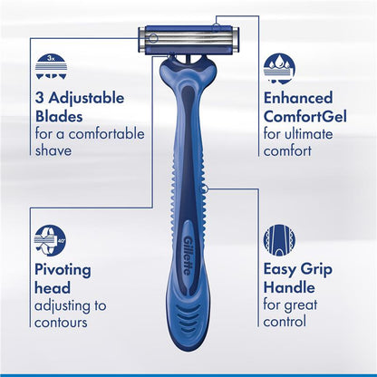 Gillette Sensor 3 Disposables Male 4 Pack