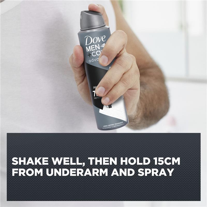 DOVE Men + Care Advanced Antiperspirant Invisible Dry 250ml