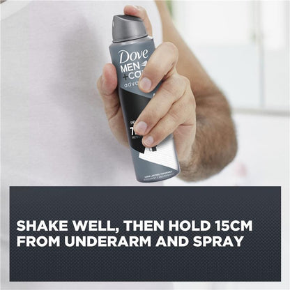 DOVE Men + Care Advanced Antiperspirant Invisible Dry 250ml