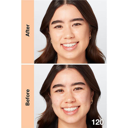 Maybelline Fit Me Dewy & Smooth Luminous Liquid Foundation - Classic Ivory 120 - GimmeNow