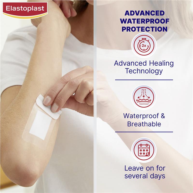 Elastoplast Waterproof Fast Healing Dressings 8 Pack