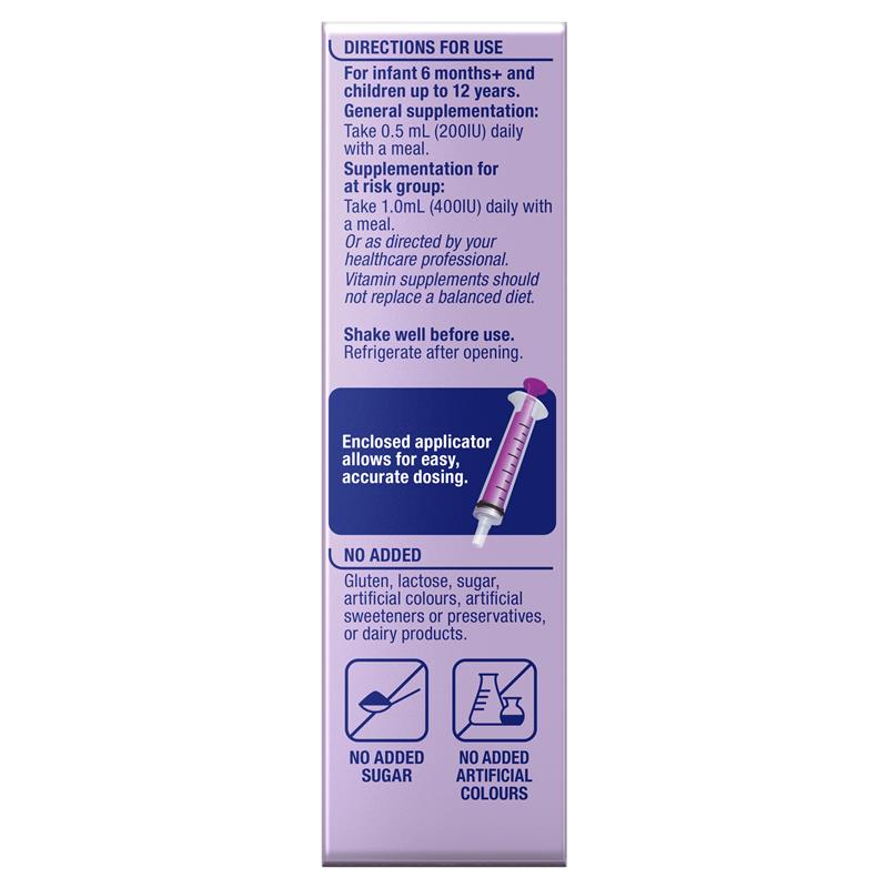Ostelin Kids Vitamin D3 Liquid 20ml