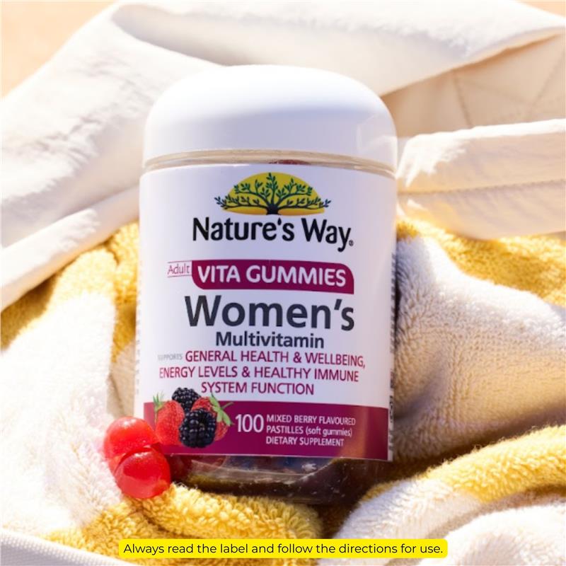 Nature's Way Adult Vita Gummies Womens Multivitamin 100 Gummies