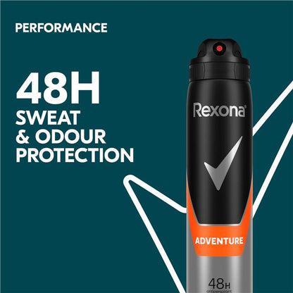 Rexona Men Antiperspirant Aerosol Adventure 250ml