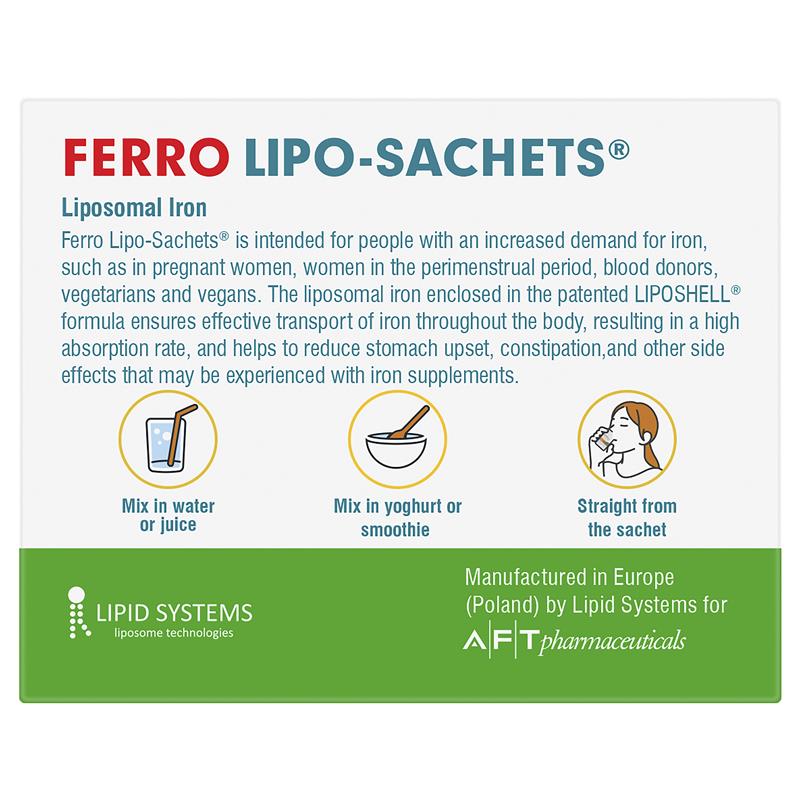 Lipo-Sachets Ferro Strawberry 5g 30 Sachets