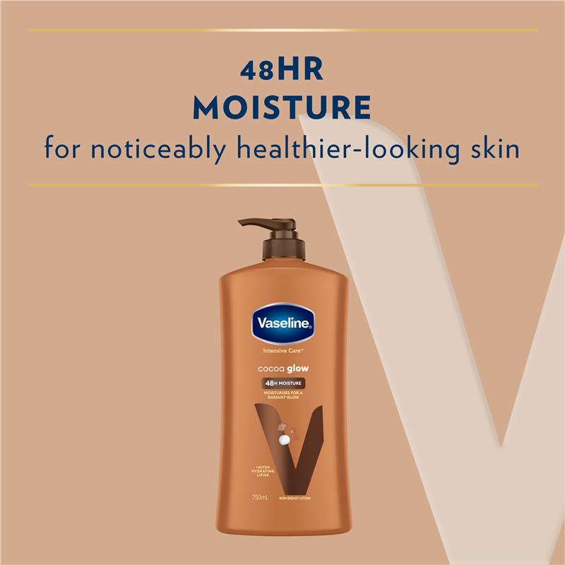 Vaseline Intensive Care Body Lotion Cocoa Glow 750ml - GimmeNow