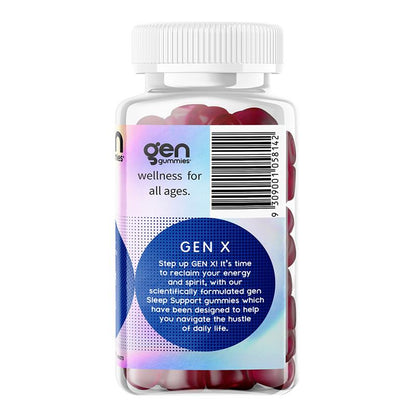 GEN X Gummies Sleep Support Berry 60 Pack