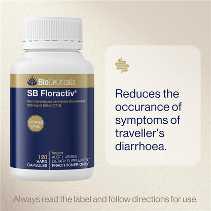 Bioceuticals SB FlorActiv 120 Capsules NEW