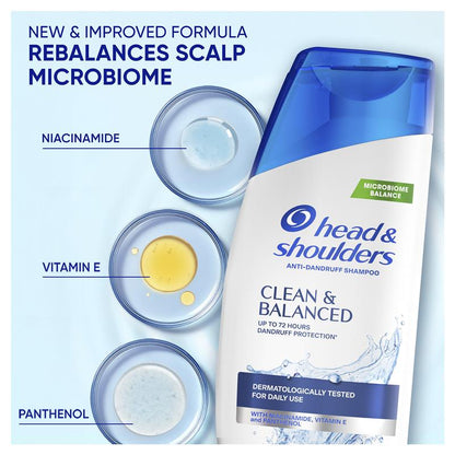 Head & Shoulders Clean and Balanced Shampoo 80ml