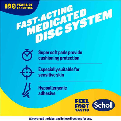 Scholl Corn Removal Medicated Disc Pads System 9 Pack