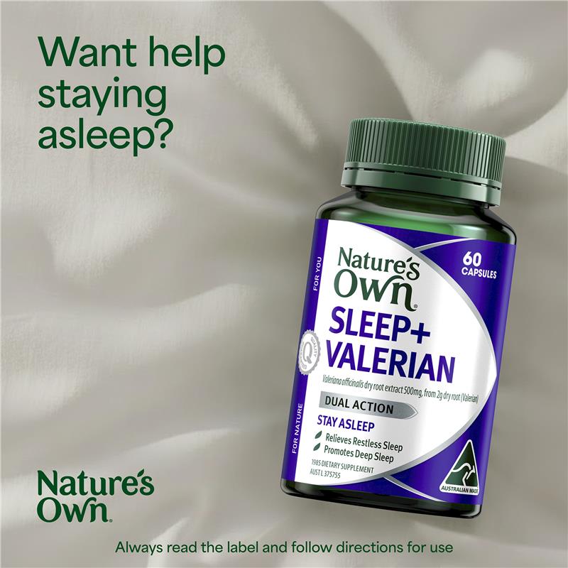 Nature's Own Valerian Forte 2000mg 60 Capsules