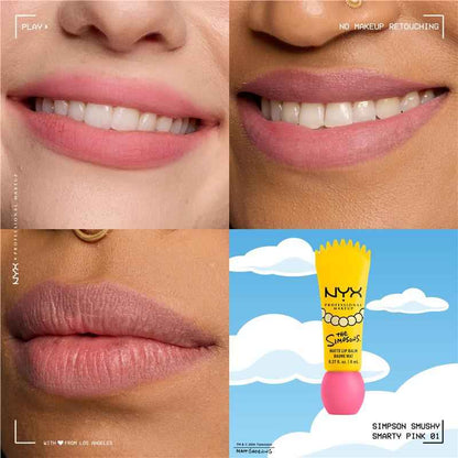 NYX Simpsons Smushy Matte Lip Balm Know It All