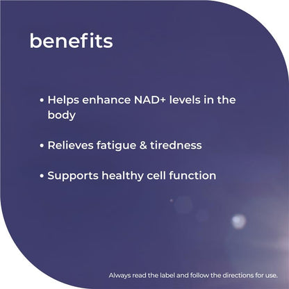 Nature's Way NMN + Nicotinamide & B12 60 Capsules