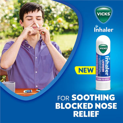 Vicks Inhaler Lavender Nasal Decongestant 0.5ml
