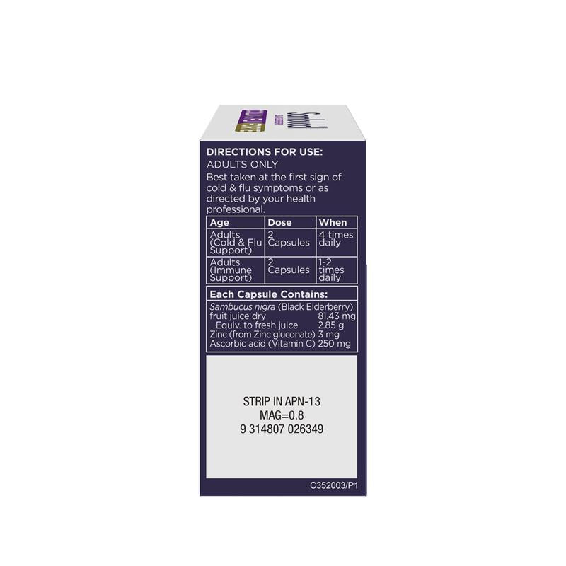Sambucol Cold & Flu Forte 24 Capsules