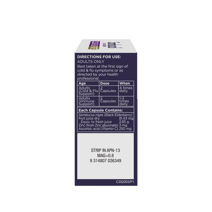 Sambucol Cold & Flu Forte 24 Capsules