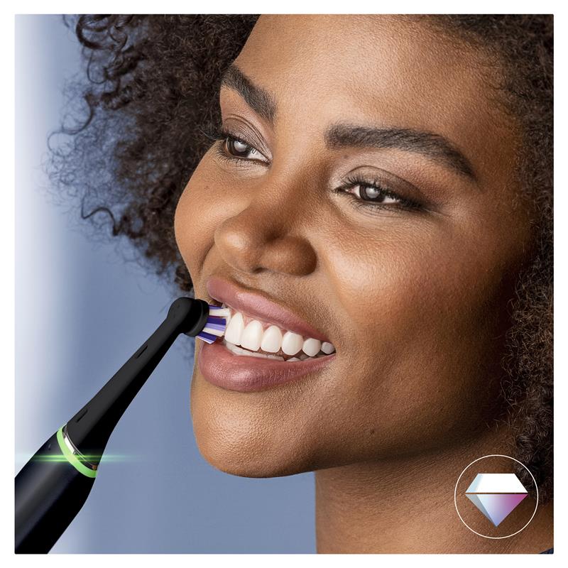 Oral B Power Toothbrush iO Refill Radiant White Black 2 Pack