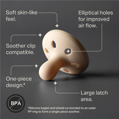 Tommee Tippee Breast Like  Soother 6-18 Months 2 Pack