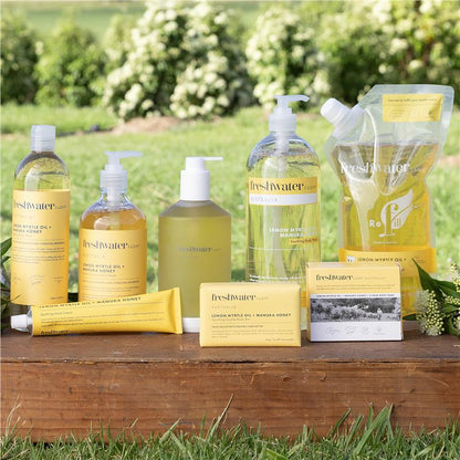 Freshwater Farm Lemon Myrtle Oil + Manuka Honey Body Bar 200g