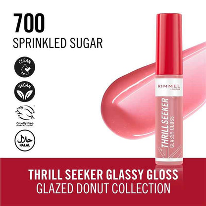 Rimmel Thrill Seeker Glassy Gloss #700 Sprinkled Sugar