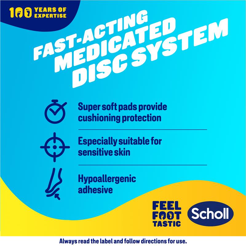 Scholl Corn Removal Medicated Disc Pads System 9 Pack