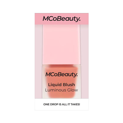 MCoBeauty Liquid Blush Luminous Glow Passion Peachy Pink