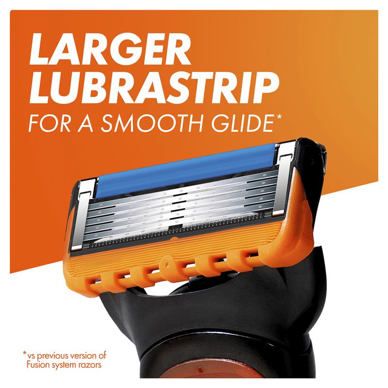 Gillette Fusion Manual Razor + 4 Blade Refills Starter Kit - GimmeNow