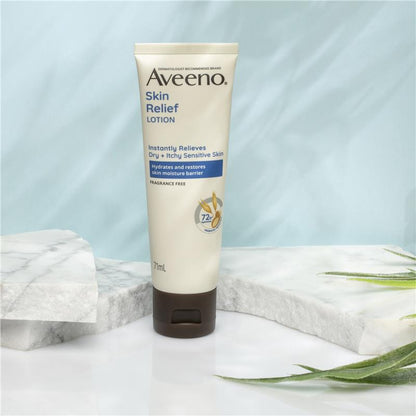 Aveeno Skin Relief Moisturising Fragrance Free Body Lotion 71g