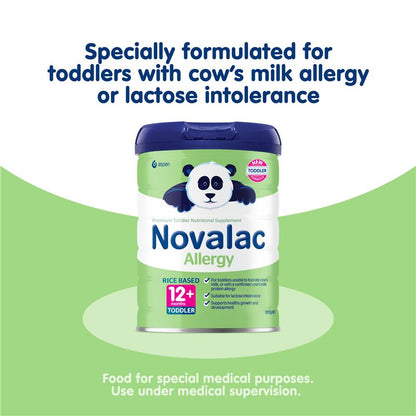 Novalac Allergy Rice Based Toddler Drink 12 Months + 800g