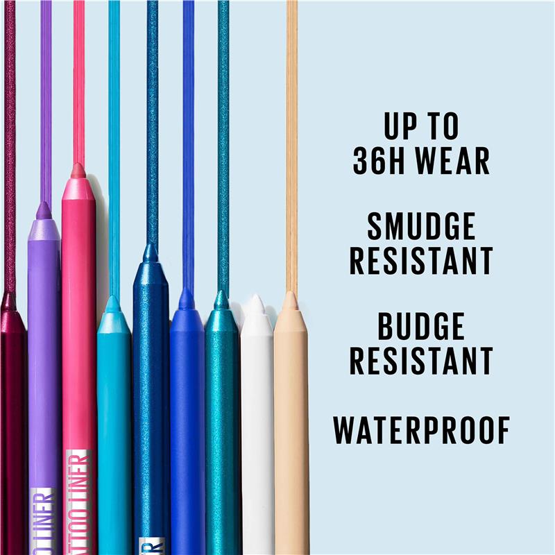 Maybelline Tattoo Liner Automatic Gel Pencil Polished White