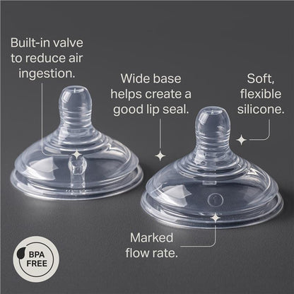 Tommee Tippee Natural Start Fast Flow Teats 2 Pack