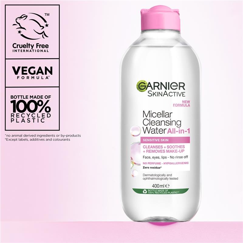 Garnier SkinActive Micellar Cleansing Water For All Skin Types 400ml