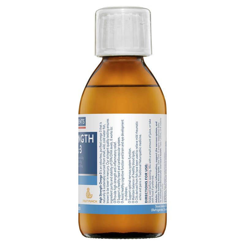Ethical Nutrients High Strength Omega-3 Fruit Punch 170mL Liquid - GimmeNow