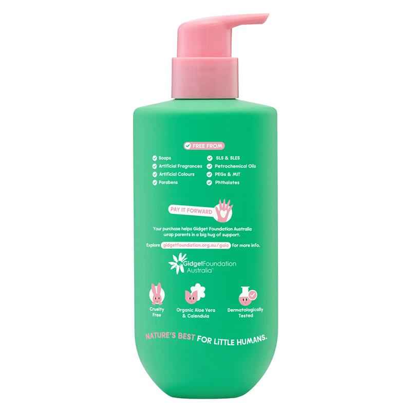 Gaia Natural Kids Body Wash 350mL