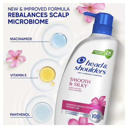 Head & Shoulders Smooth & Silky Shampoo 850ml