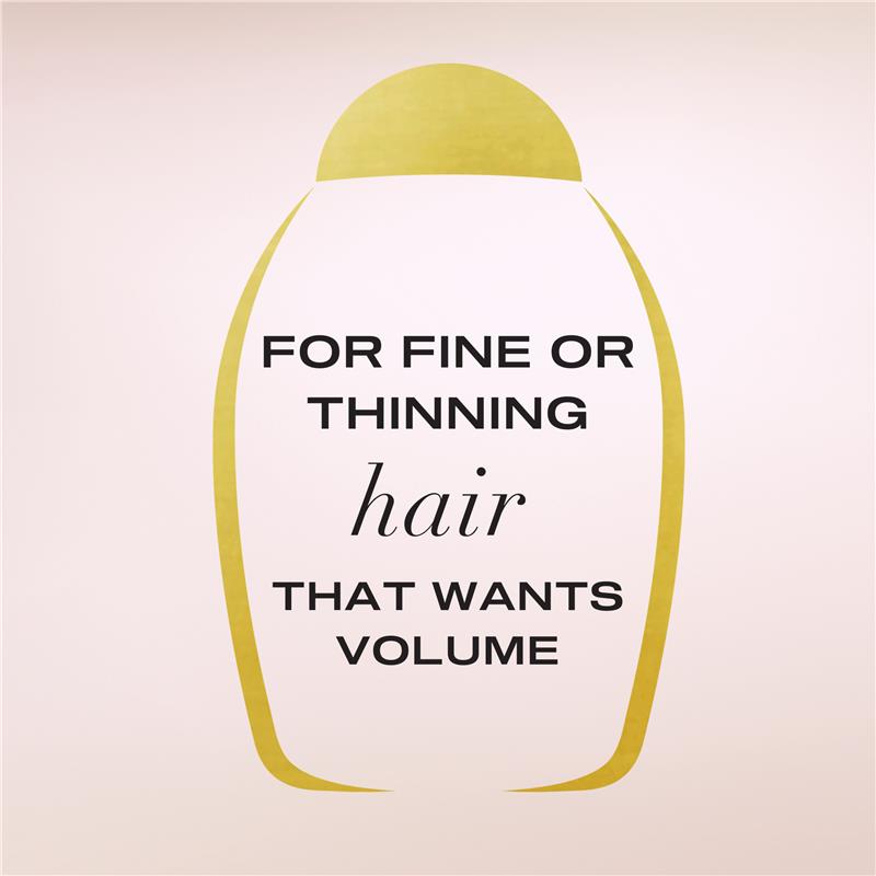 Ogx Heavenly Hydration + Shine Cherry Blossom Shampoo For Thin And Fine Hair 385mL