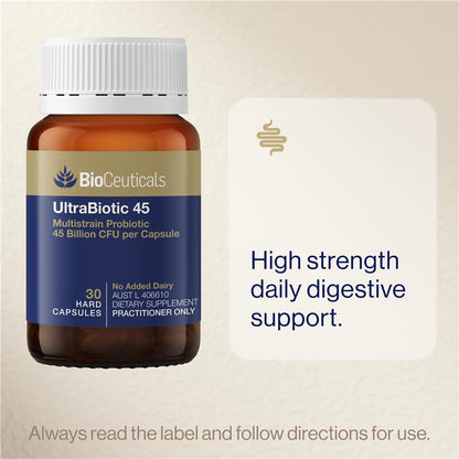BioCeuticals UltraBiotic 45 30 Vegecaps Fridge Line