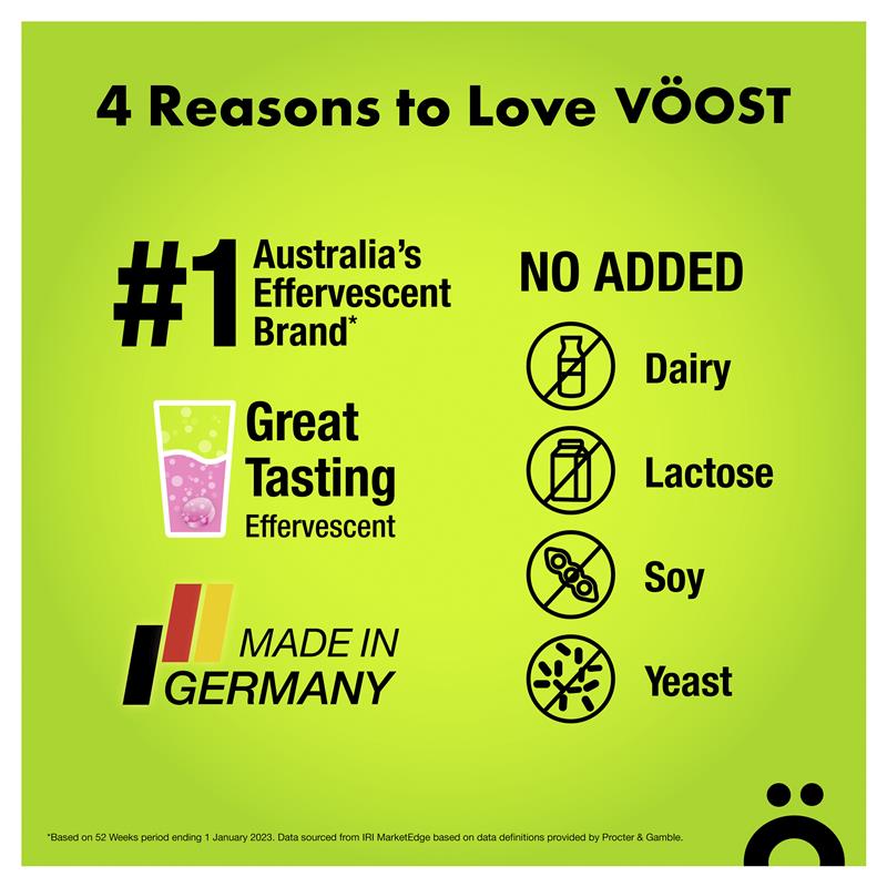 Voost Vitamin B+ Apple + Berry Performance Effervescent 20 Tablets - GimmeNow